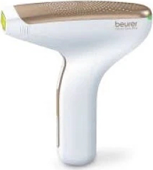 Epilator IPL Beurer, Velvet Skin Pro, 300.000 impulsuri, Alb/Auriu