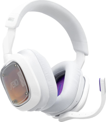 Căști Gaming Wireless Logitech Astro A30 Lightspeed Xbox multiplatforma alb-violet
