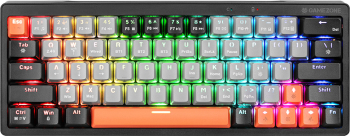 Tastatura Tracer EVO3 Hot Swap 63 GameZone Mecanic Iluminare RGB US Cu fir / Fără fir Negru
