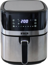 Airfryer Noveen Af550 Capacitate 6.5L Sistem Încălzire Rapidă Rapid Air Panou Tactil cu Afișaj Led 8 Programe Automate 1600W