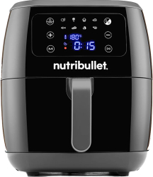 Airfryer Nutribullet XXL Nba071b 1.4kg 7L 1800W Negru