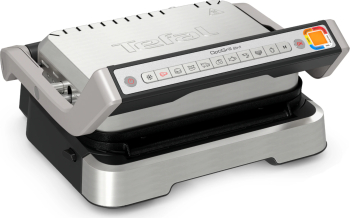 Grătar electric Tefal OptiGrill 2 in 1 GC773D30, 2100W, 9 programe de gatire automate, indicator gatire, plăci detasabile cu înveliș antiade