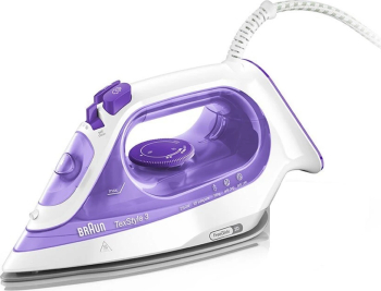 Fier de călcat Braun TexStyle 3 SI3042VI 2350 W talpa Ceramică Alb/Mov