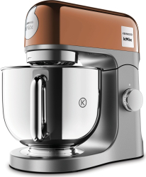 Robot de bucătărie Kenwood kMIX EDITIONS KMX760GD, 1000 W, vas inox 5 l, 6 trepte viteza, 3 accesorii patiserie, auriu