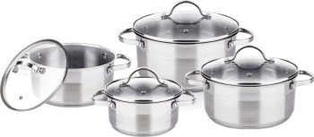 Set 4 piese Lamart inducție Inox