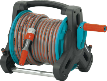 Set cărucior cu furtun Gardena Classic 10 m 13 mm conectori și sprizer 8010