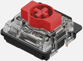 Set switch-uri pentru tastaturi mecanice Low Profile Gateron Mechanical Switch Red 110 buc