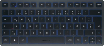Tastatura Cherry KW 7100 Mini Blue-Black (DE)