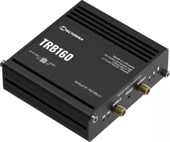 Getaway de rețea Teltonika TRB160 4G LTE 1x RJ45 1000Mb/s USB Type-C negru