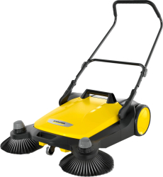 Mașina de măturat manuală Karcher S6 Twin , 38 l recipient, 860 mm lățime lucru, 3000 m²/h, mâner ergonomic