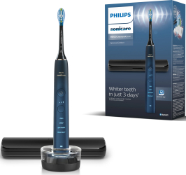 Periuta de dinti electrica Philips Sonicare DiamondClean 9000 HX9911/88, 62000 miscari/min, 4 moduri de curatare, 3 nivele intensitate
