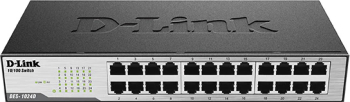 Switch D-Link 24-Port 10/100Mbps Switch Auto-Uplink