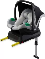 SCOICA AUTO Kinderkraft MINK PRO I-SIZE 40-75 CM + BAZA ZESTAW GREY