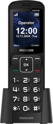 Telefon de birou Maxcom MM34D 4G, culoare neagră