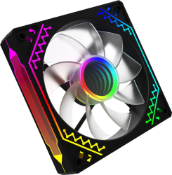 Ventilator 120 mm Reverse Blade Cetus 6P-12DLRB16B-ARGB