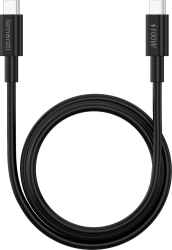 Cablu Lemontti Fast Charge Type-C la Type-C, PD, 100W, 2m, Negru