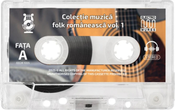 Caseta audio Colectie muzica folk romaneasca vol.1 produsa de Electromures si Electrecord EECM 1005