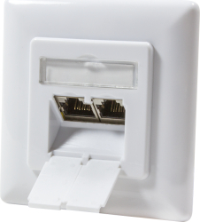 CUPLA RJ-45 Logilink pt. cablu FTP, Cat6a, RJ-45 (M) x 2, ecranat, metal, 1 buc, "NP0025" — imaginea 2