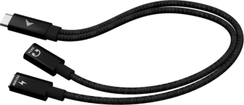 Splitter cablu USB-C I-TEC, 2xUSB-C, 100W, 3m, negru