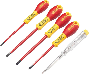 Stanley XTHT0-62692 Set 5 șurubelnițe izolate VDE Ph Slim blister, 1000V