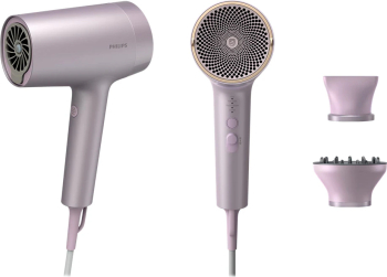 Uscător de par Philips Seria 7000 BHD723/10, 1800W, tehnologie ThermoShield Advanced cu 2 senzori, îngrijire cu ioni 360, 4 moduri de coafar