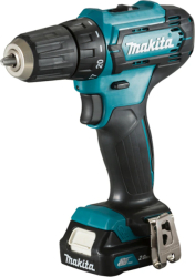 Mașina de gaurit și insurubat (bormasina) cu 2 acumulatori Makita DF333DSAE,12 V, 1700 RPM, 30/14 Nm, 21 mm diametru maxim de găurire