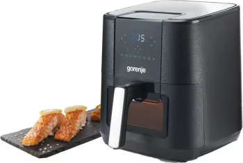 Airfryer Gorenje Af1350dwb 2.6kg 5.4L 1350W Negru-argintiu