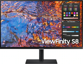 Monitor IPS LED LED Samsung 32 LS32B800PXPXEN, UHD (3840x2160), 5ms GTG, Negru - imagine 1