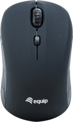Mouse wireless, Equip, Negru