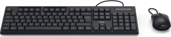 Set Mouse+Tastatura USB Hama CKM-200, 2000DPI, QWERTY RO, negru