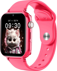 Smartwatch Maxcom pentru copii FW59 Kiddo 4G, GPS, Buton SOS, Pink