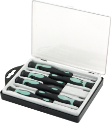 TRUSA scule șurubelnițe, Logilink, set: 1x T5 50mm, 1x T6 50mm, 1x T7 50mm, 1x slot 2.0 50mm, 1x slot 3.0 50mm, 1x cross slot 50mm, "WZ