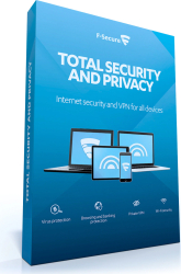 F-Secure Total Security, Licență electronică, 3 utilizatori, 1 an