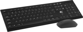 Kit Tastatura Maclean NanoRS RS580 USB Wireless, Black + Mouse Optic, USB Wireless, Black