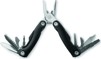 Mini Instrument Clește Patent Multifuncțional din Oțel Inoxidabil și Metal 9 Funcții Negru