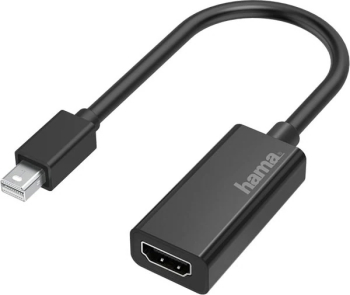 Adaptor Mini DisplayPort - HDMI Hama 200332, UHD 4K, negru