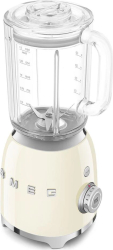 Blender de masă retro Smeg BLF03CREU, 800 W, 4 programe, auto-curatare, 18000 rpm Crem