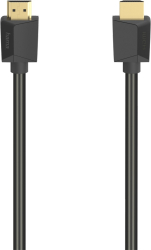 Cablu HDMI Ethernet Hama 200704, 5m, 4K HDR, negru