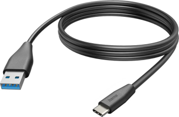 Cablu date Hama 201597, USB-C - USB-A , 3m, negru