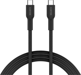 Cablu de date Canyon OnWire 60CL, USB-C - USB-C, 1 m, Black