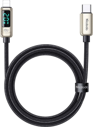 Cablu de date Mcdodo Digital Pro Type-C la tip Lightning, PD, 1.2m, 20W, Silver