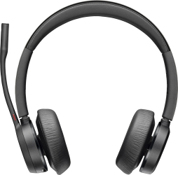 Căști wireless Poly Voyager 4320, stand de încărcare, BT700, negru, 120x120x25mm