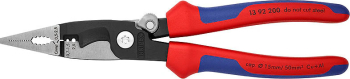 Clește electrician, cu 6 funcții mecanism de blocare KNIPEX 200 mm