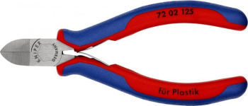 Clește sfic pentru tăiat plastic, lungime 125mm, KNIPEX