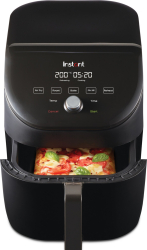 Friteuza cu aer cald, 5 programe, model Vortex Slim, control digital, capacitate utilă 5.7L, 1700W, Negru, Instant Brands Inc