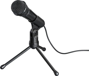 Microfon Hama MIC-P35 Allround 3.5Mm Jack Plug Negru — imaginea 2