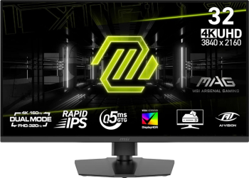 MSI Monitor curbat de gaming MAG 321CUPDF, 31.5″, 0.5ms, 160Hz UHD VA Free-Sync 1500R - imagine 1