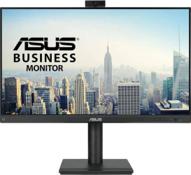 Asus 27" 100Hz IPS 5ms BE279QFK, Full HD, Webcam, Bluelight Reducer, Vesa, 1x HDMI, 1x Port, 1x VGA, negru - imagine 1