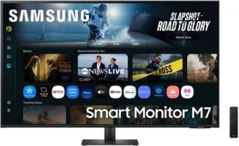 Samsung 43" VA 4ms 4K Ultra HD, negru, HDR10 - imagine 1