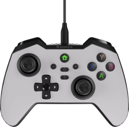 Gamepad Genesis Mangan 300, USB, Vibration, Alb, PC/Android/Nintendo Switch